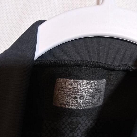 Athleta Ombre Grey & Black Quarter Zip Pullover Top Athletic Athleisure Size S - Picture 5 of 7